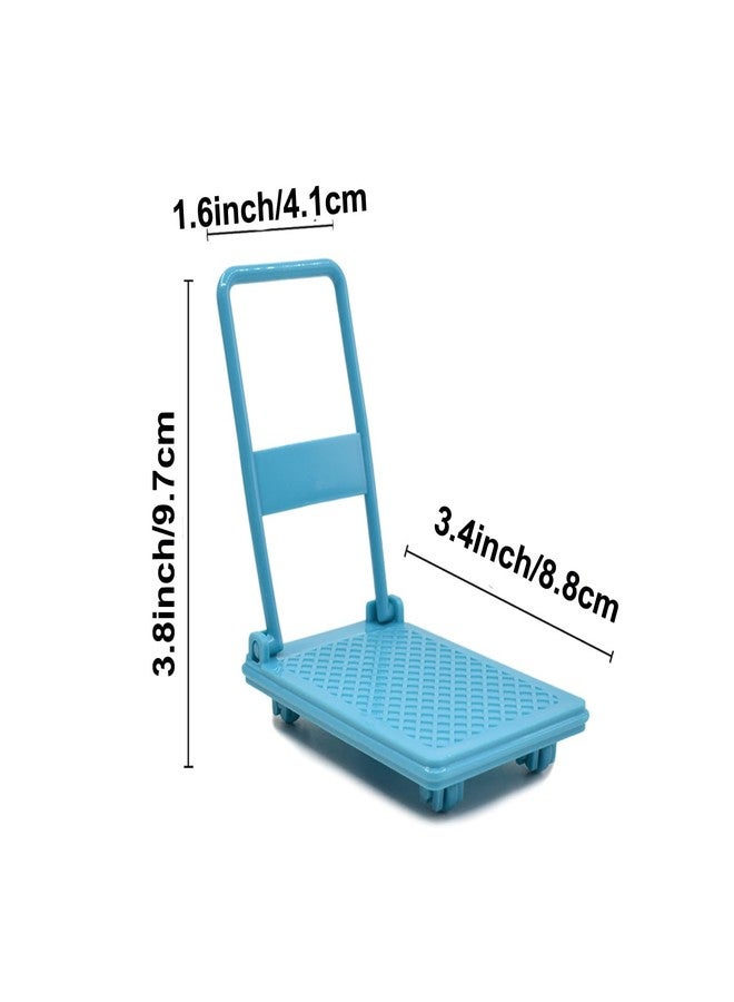 KnocKconK Hamster Plastic Toy, Small Animal Mini Car Bed, Cute Cage Decor Photo Toys Trolley, Relax Habitat House Accessories, Sleep Pad Rest Nest for Hamster, Mice, Rat, 2 Pack - Image 2